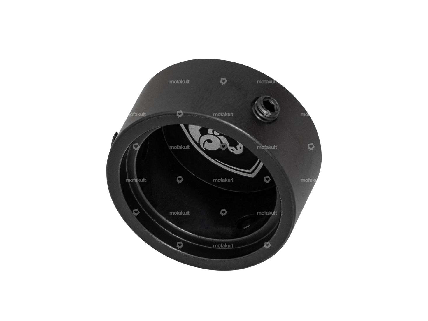 66HEROES Abdeckung Sechskant M12 Alu schwarz eloxiert Carousel Image 2