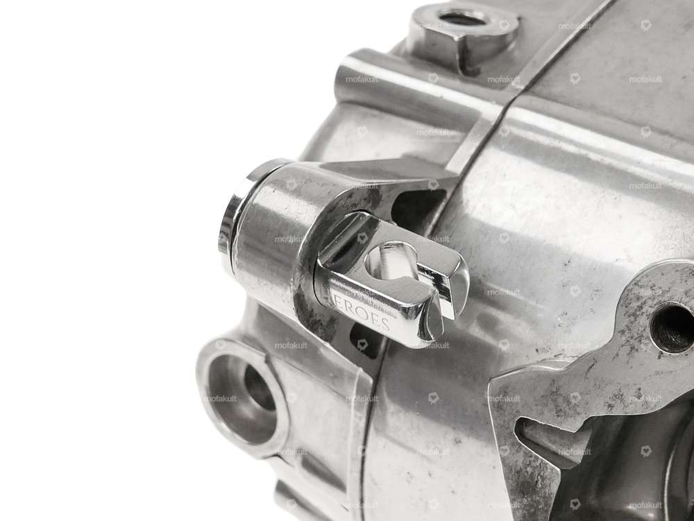 66HEROES Abstützbolzen Kupplungskabel Alu Chrom | Puch X30 Velux Carousel Image 4