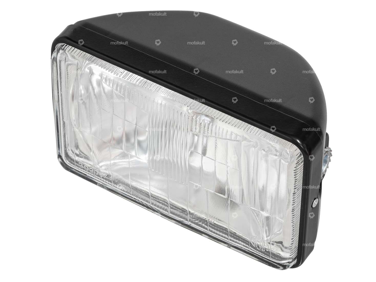 GUIA Scheinwerfer eckig 16.5 cm schwarz Carousel Image 1