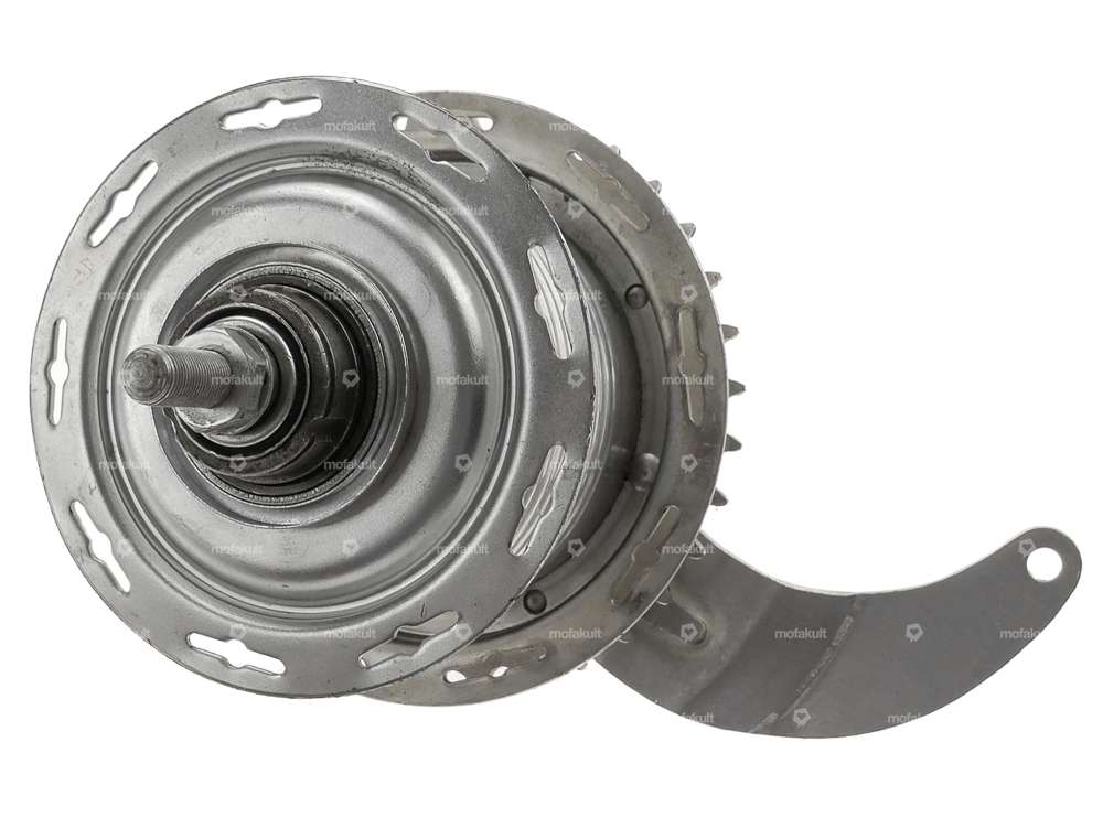 WWS 17" Speichen-Set inkl. Nippel (Rücktrittfelge HR90-Nabe) Inox Carousel Image 4