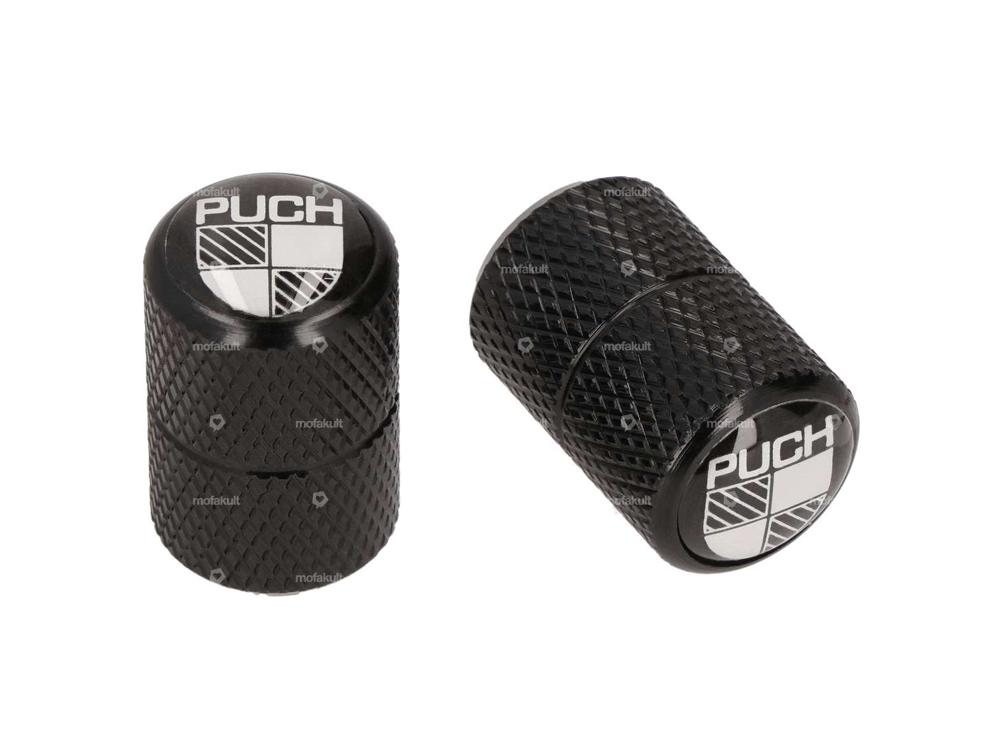 mk-Merch Ventilkappe Puch Alu schwarz Carousel Image 1