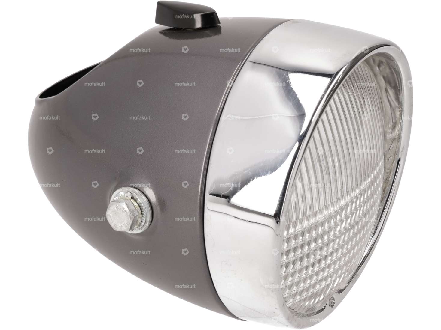 Union Eierlampe gross mit Schalter (seitliche Befestigung) NOS Carousel Image 1