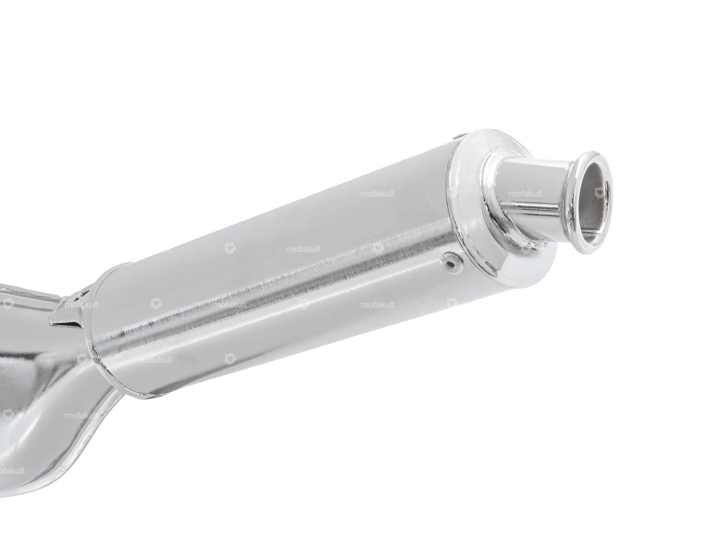 TECNO Auspuff «flat belly» Chrom | Puch Maxi Carousel Image 3