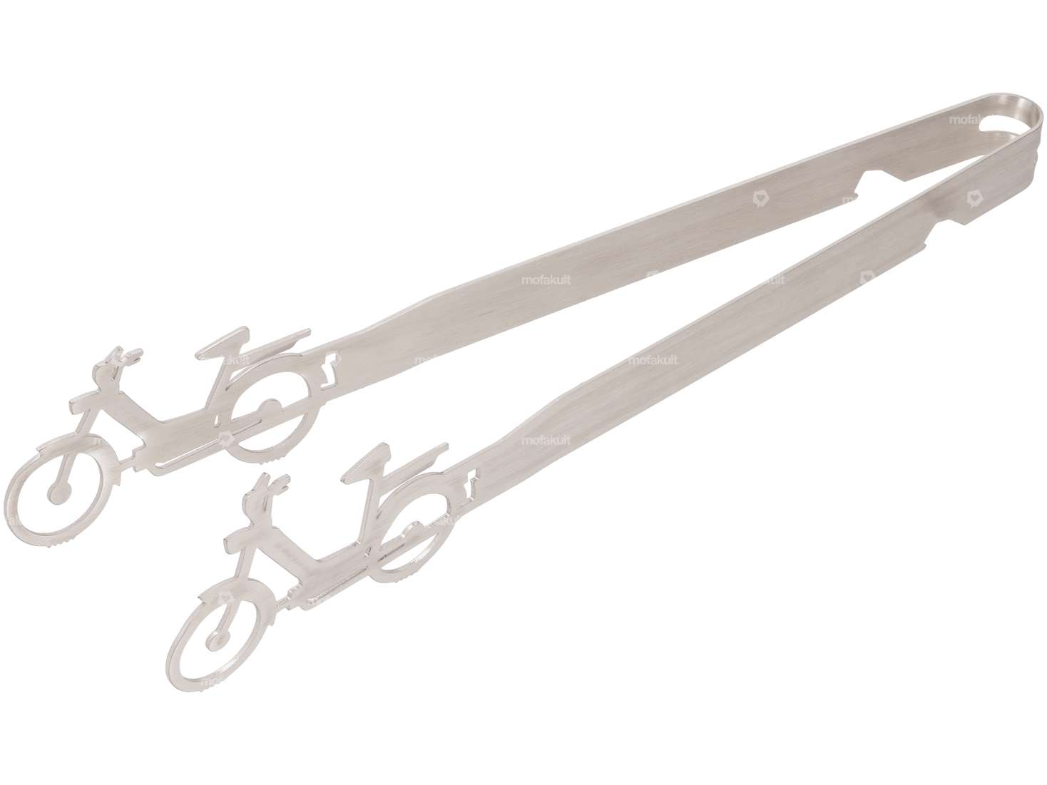 Grillzange «Mofa» Inox Carousel Image 1