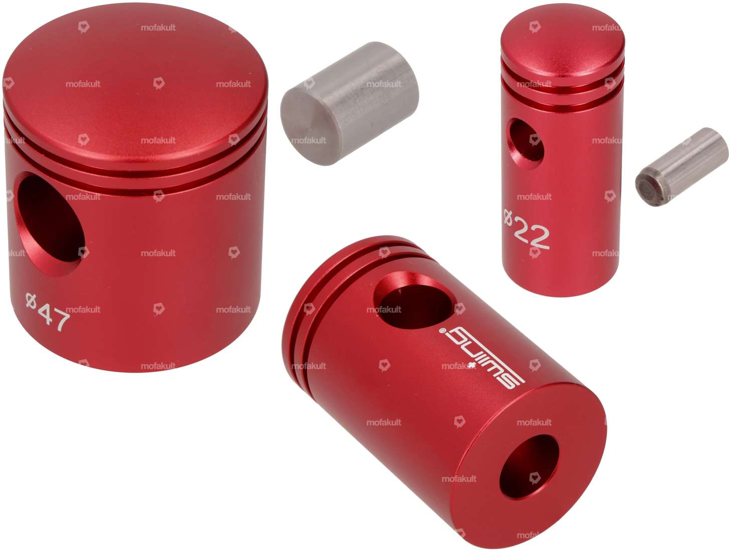 swiing® ingenious Lageraufpress-Kolben (Auswahl Ø 22 mm - 47 mm) Carousel Image 1