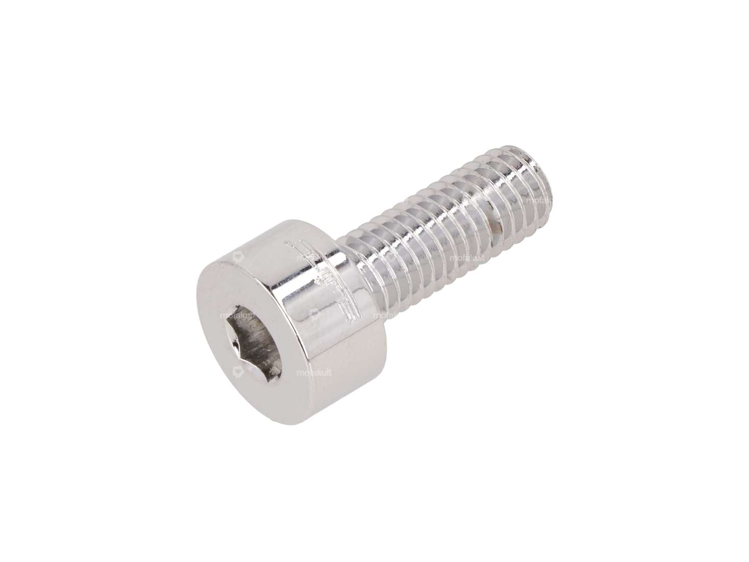 swiing® revival screw M8x22 cylinder head cast hub chrome | Puch Carousel Image 1