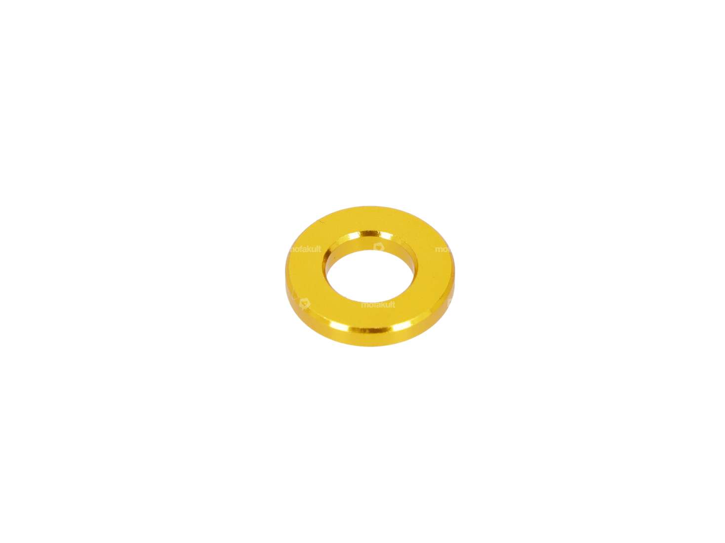 Washer M6 6.2/12/2 anodized gold aluminium Carousel Image 1