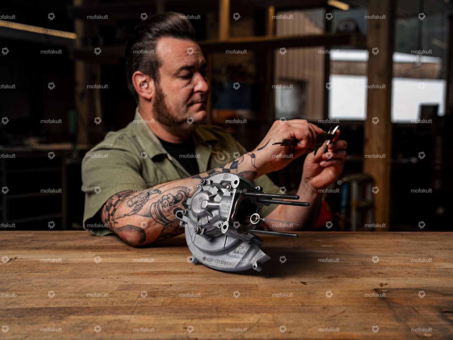 Siggnature Revision Rumpfmotor (ohne Zündung) | Piaggio Ciao, SI, Bravo, Boxer Carousel Image 1