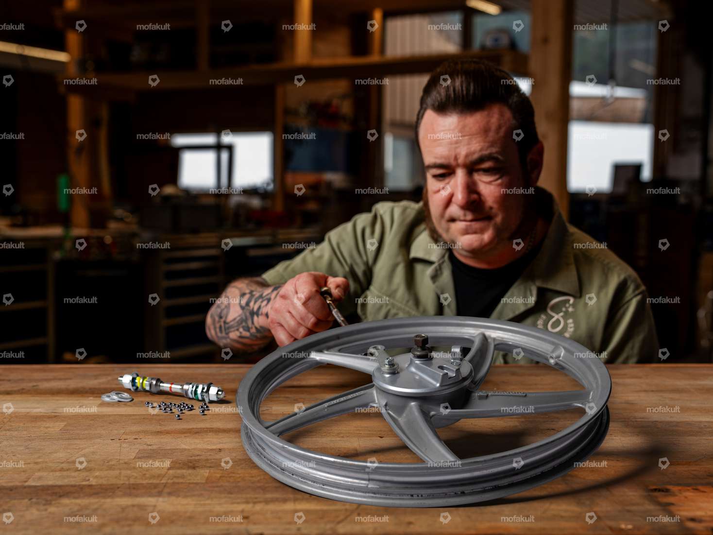 Siggnature Nabenrevision (Konenlager) Vorderrad | Piaggio Ciao Carousel Image 1