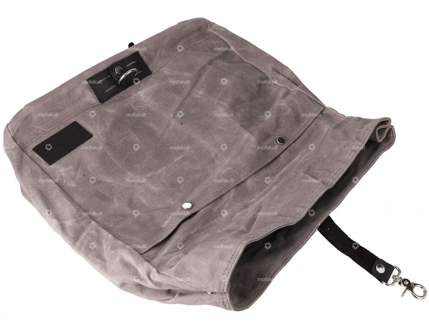 mk-Merch pannier bag "vintage" gray Carousel Image 3