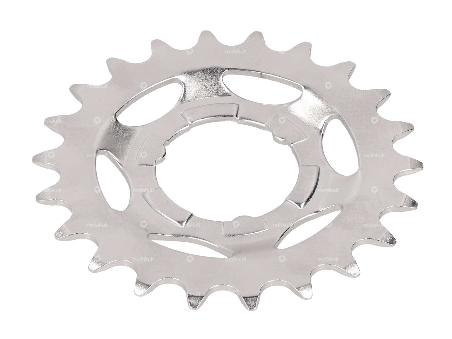 Zahnkranz Rücktritt 22 z. leicht gekröpft Chrom Carousel Image 1