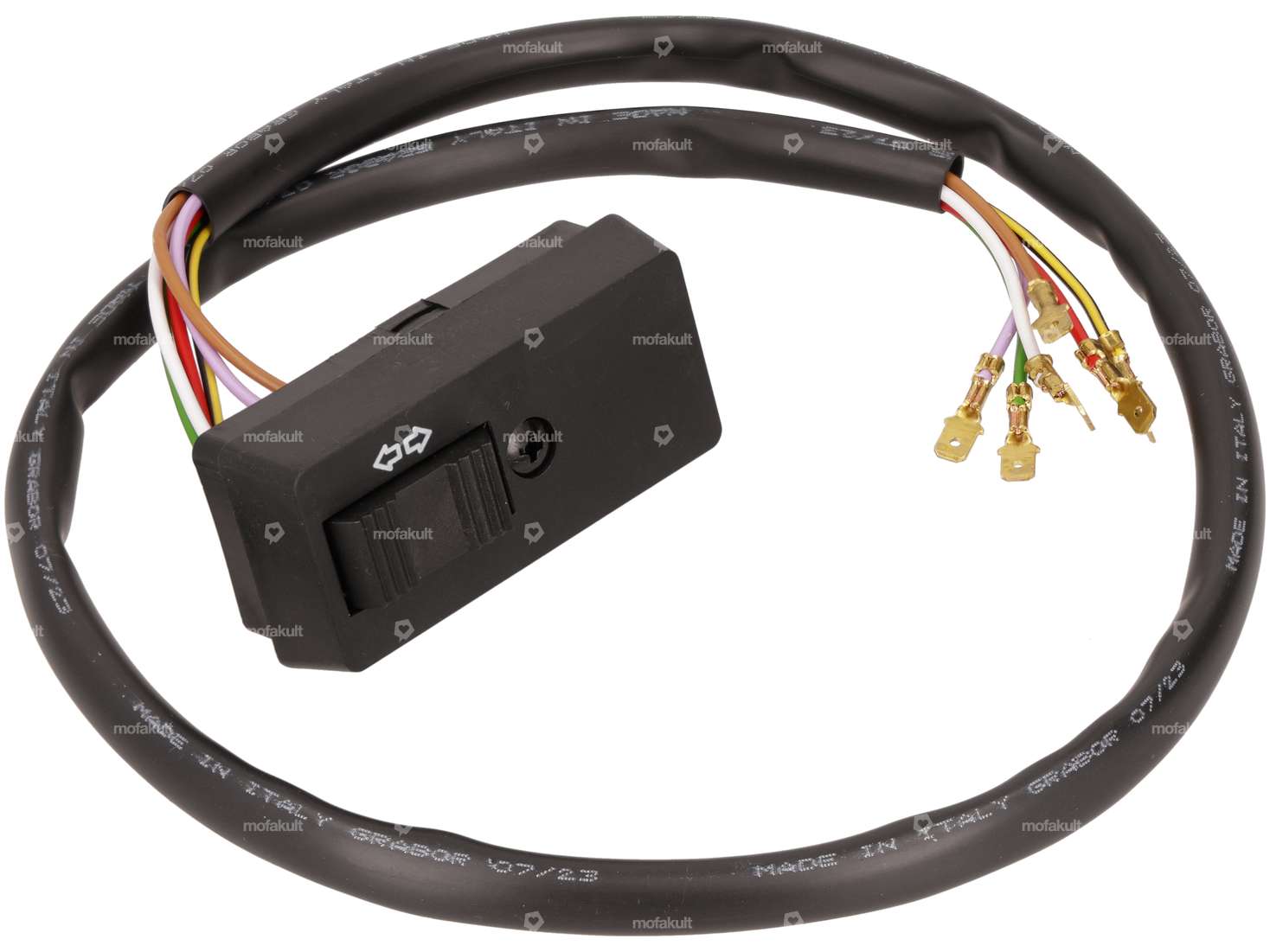 Grabor Blinkerschalter 6 Kabel | Vespa PX125 Lusso, P150X, P200E Carousel Image 1