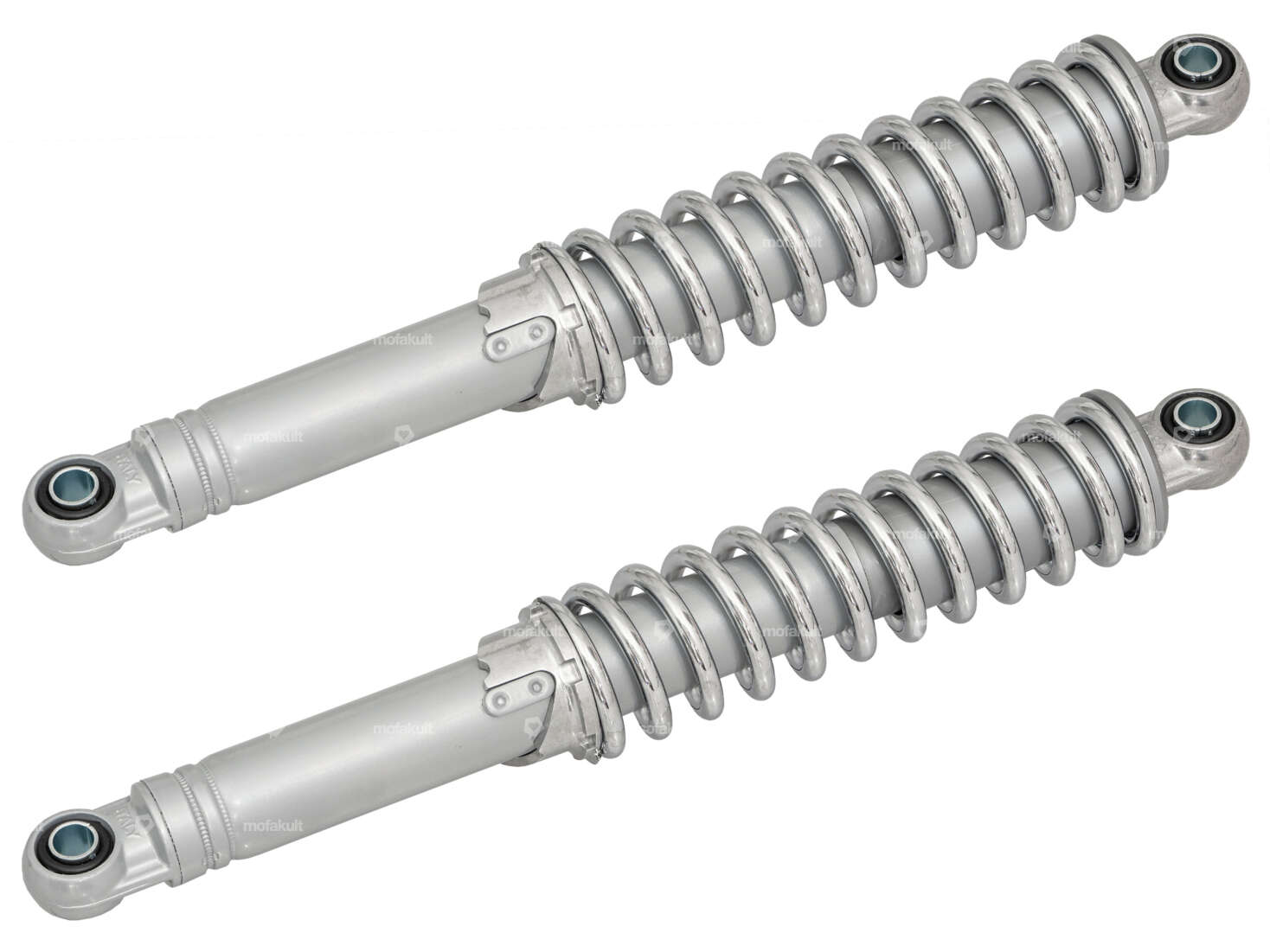 IMCA Stossdämpfer 32 cm grau / Chrom Carousel Image 1