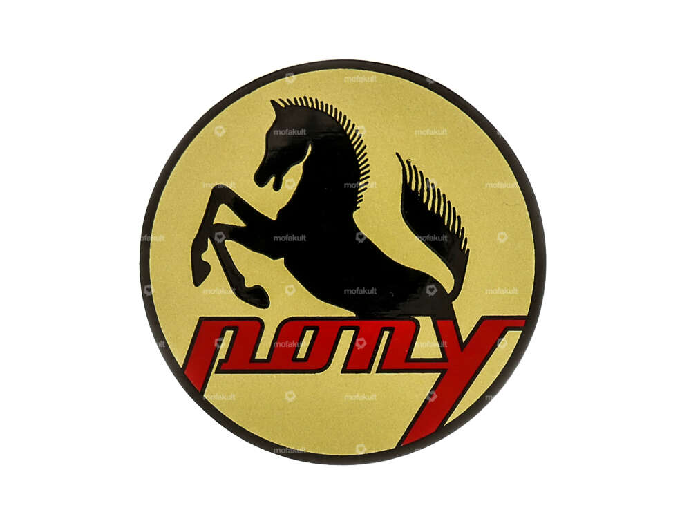 Pony Crest Tank Sachs Ø 48 mm Carousel Image 1