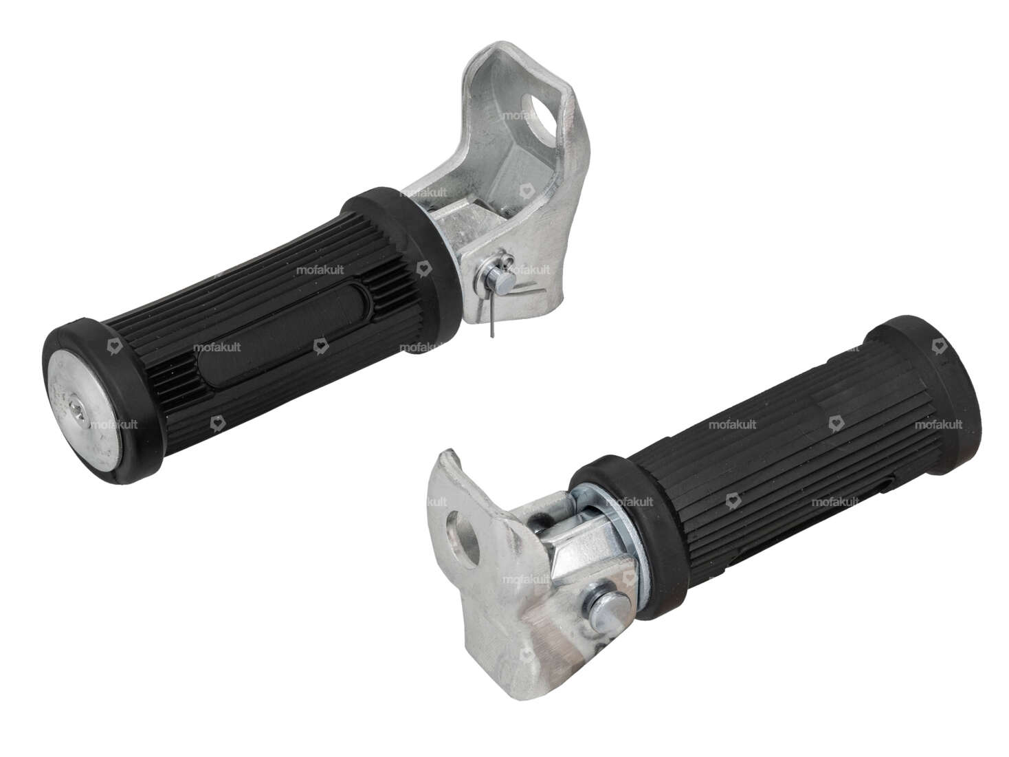 Fussrasten rund einklappbar (Befestigung nach unten) Carousel Image 1