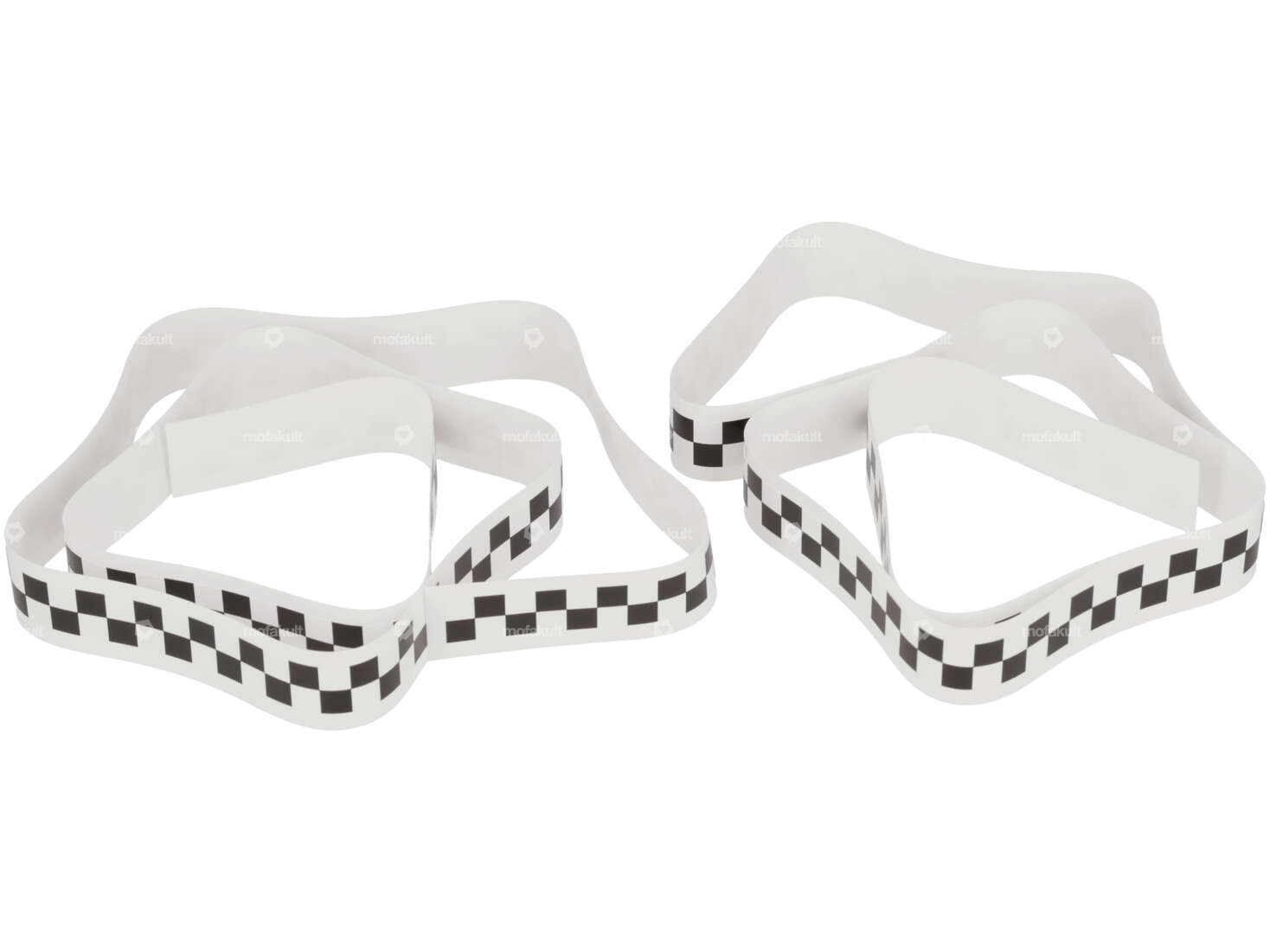 Zielflagge Streifen 1.5 x 100 cm (2 Stk.) Carousel Image 1