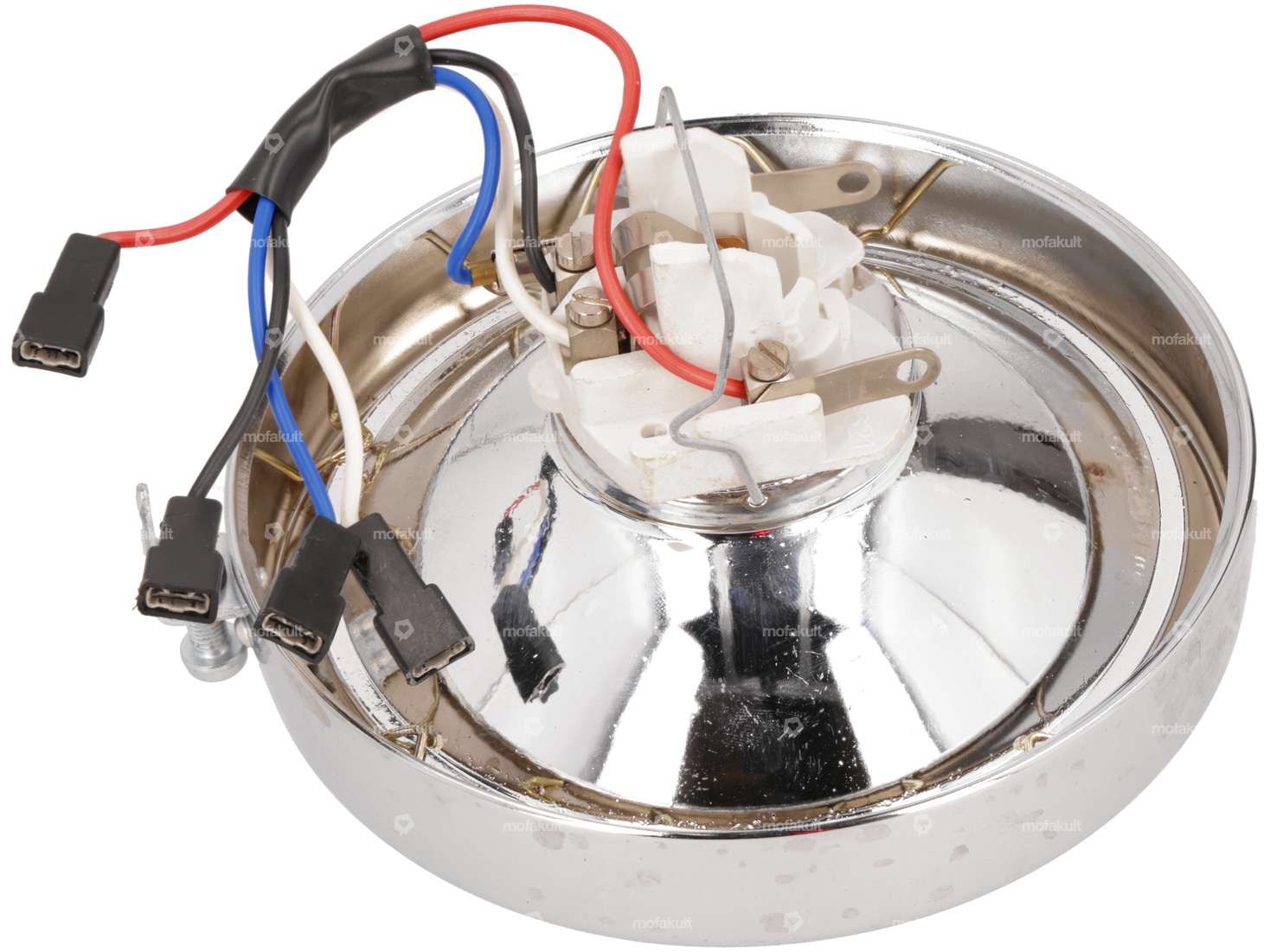 CEV Lampenkopf Typ 105 mit Steckverbindungen (grosser Rand) NOS Carousel Image 2