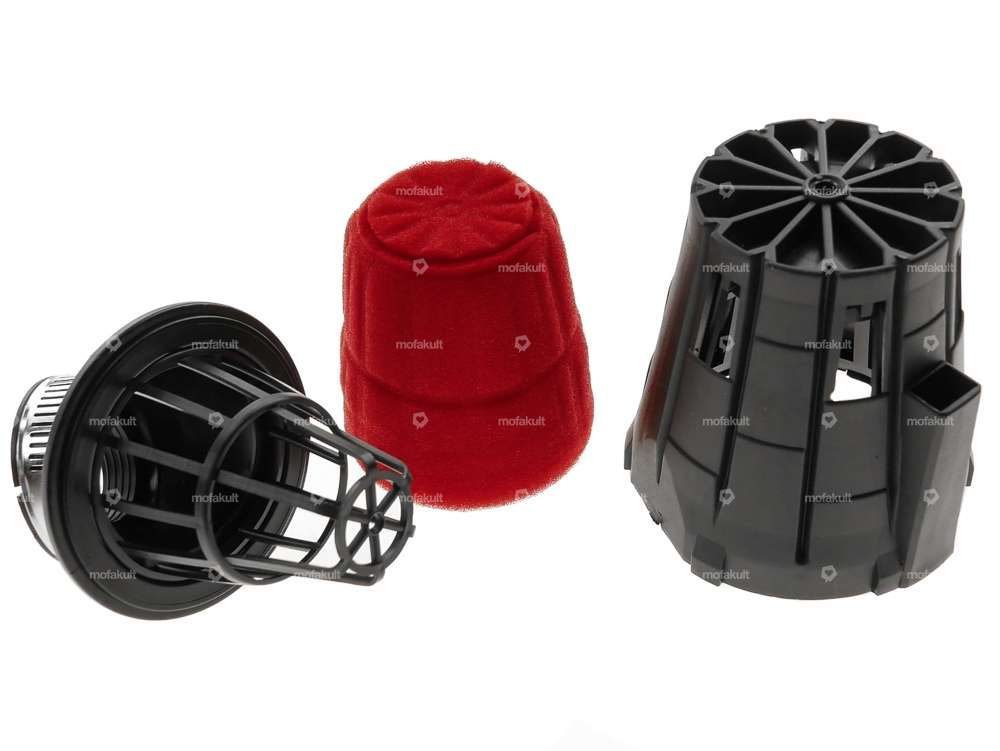 Tun'R Luftfilter 45° Schaumstoff Spritzkappe Ø 28 mm Carousel Image 5