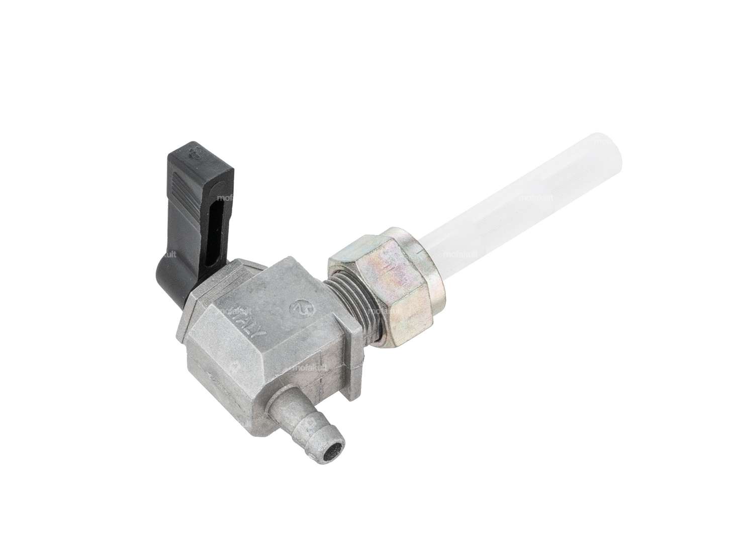 OMG Benzinhahn senkrecht M12x1 (mit Überwurfmutter) nach hinten abgehend Carousel Image 2