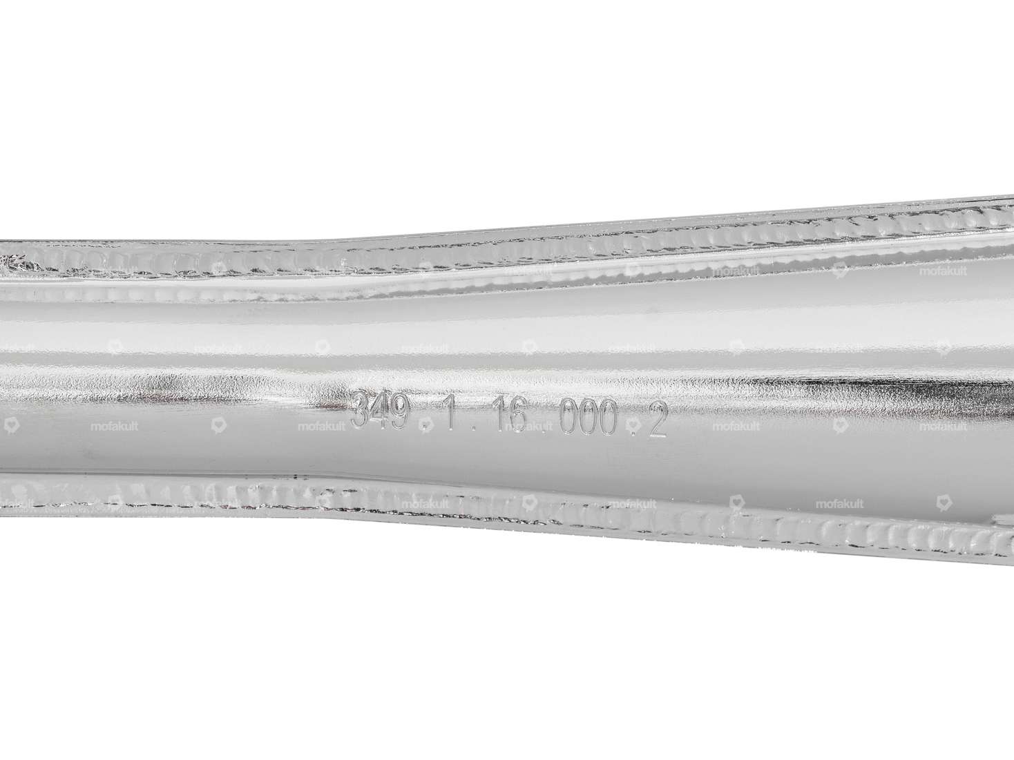 Exhaust 22 mm 2-piece replica (with number) | Puch Carousel Image 4