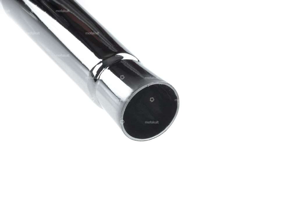 Endtopf Flöte Ø 28 / 70 mm Chrom Carousel Image 2