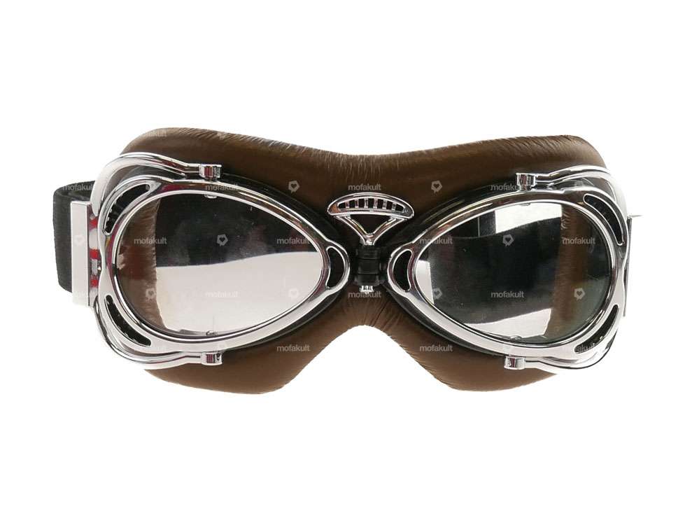 Vintage brown aviator glasses Carousel Image 2