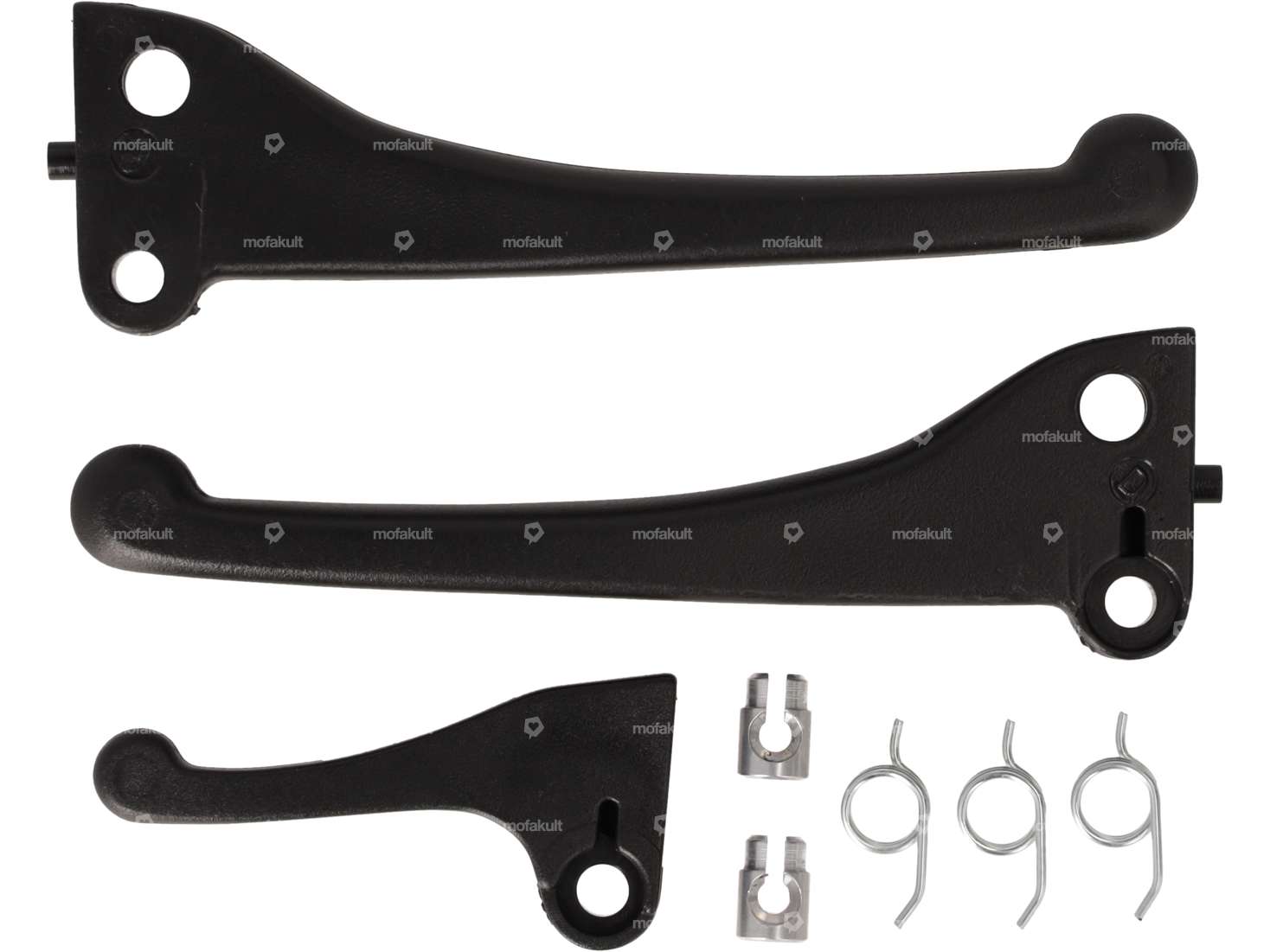 Domino brake lever / decorative lever set plastic | Piaggio Ciao PX, SI, Bravo 2 / Garelli Carousel Image 1