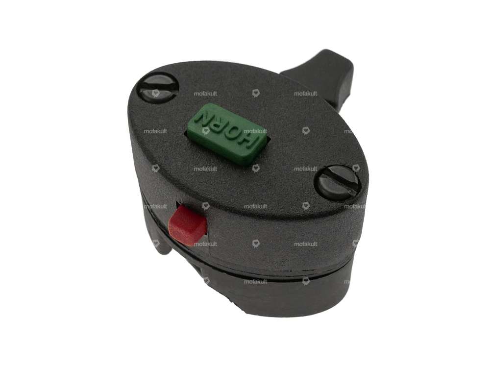 Lichtschalter mit Hupe / Abstellknopf Kunststoff massiv Carousel Image 1