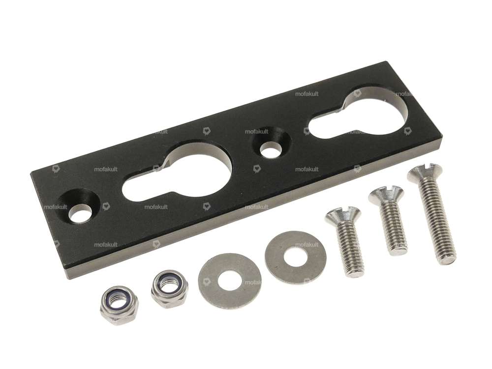 66HEROES Grundplatte Wechselnummer-Halterung Alu Carousel Image 1