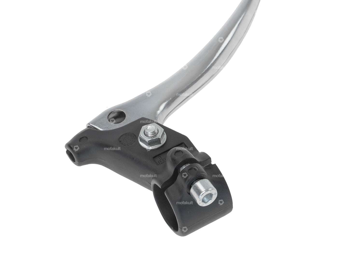 Domino brake lever aluminum block pattern black Carousel Image 2