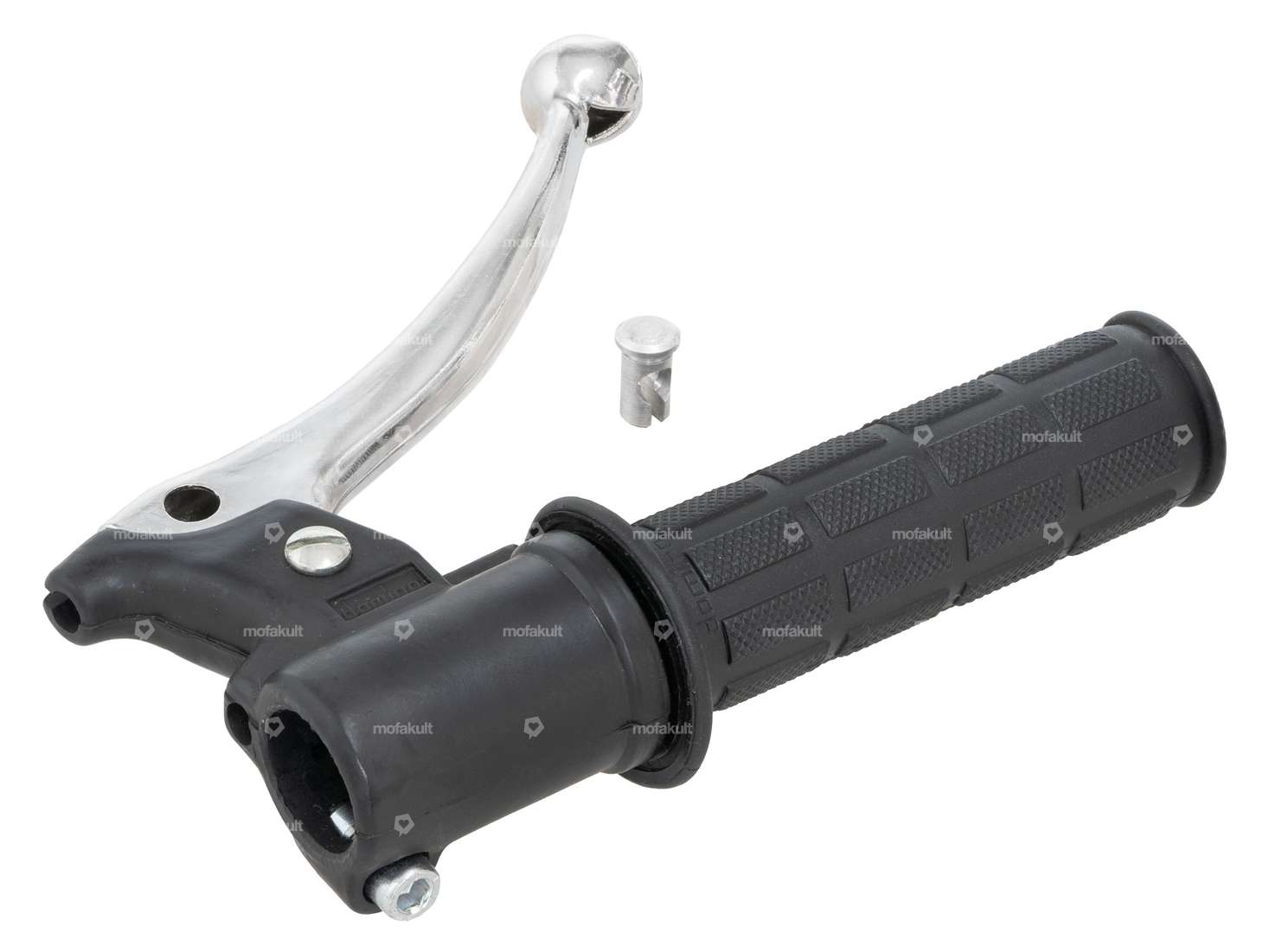 Domino throttle aluminum block pattern black Carousel Image 2