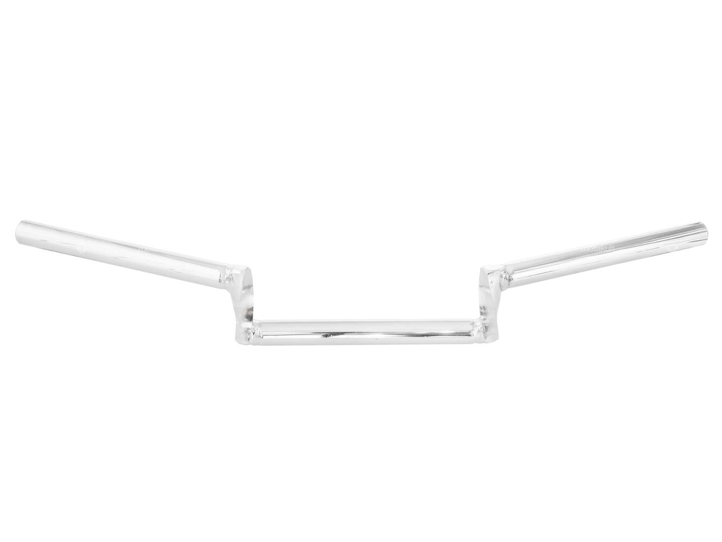 Handlebar fork plate 7 cm "Z" turned chrome Carousel Image 1