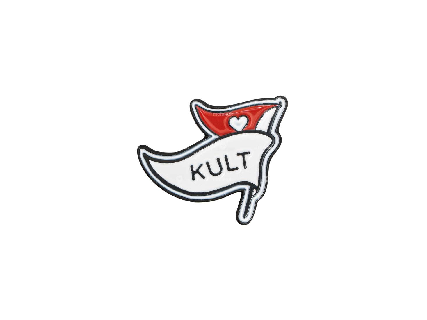 mk-Merch Pin «Kult Flag» 20 x 17 mm Carousel Image 1