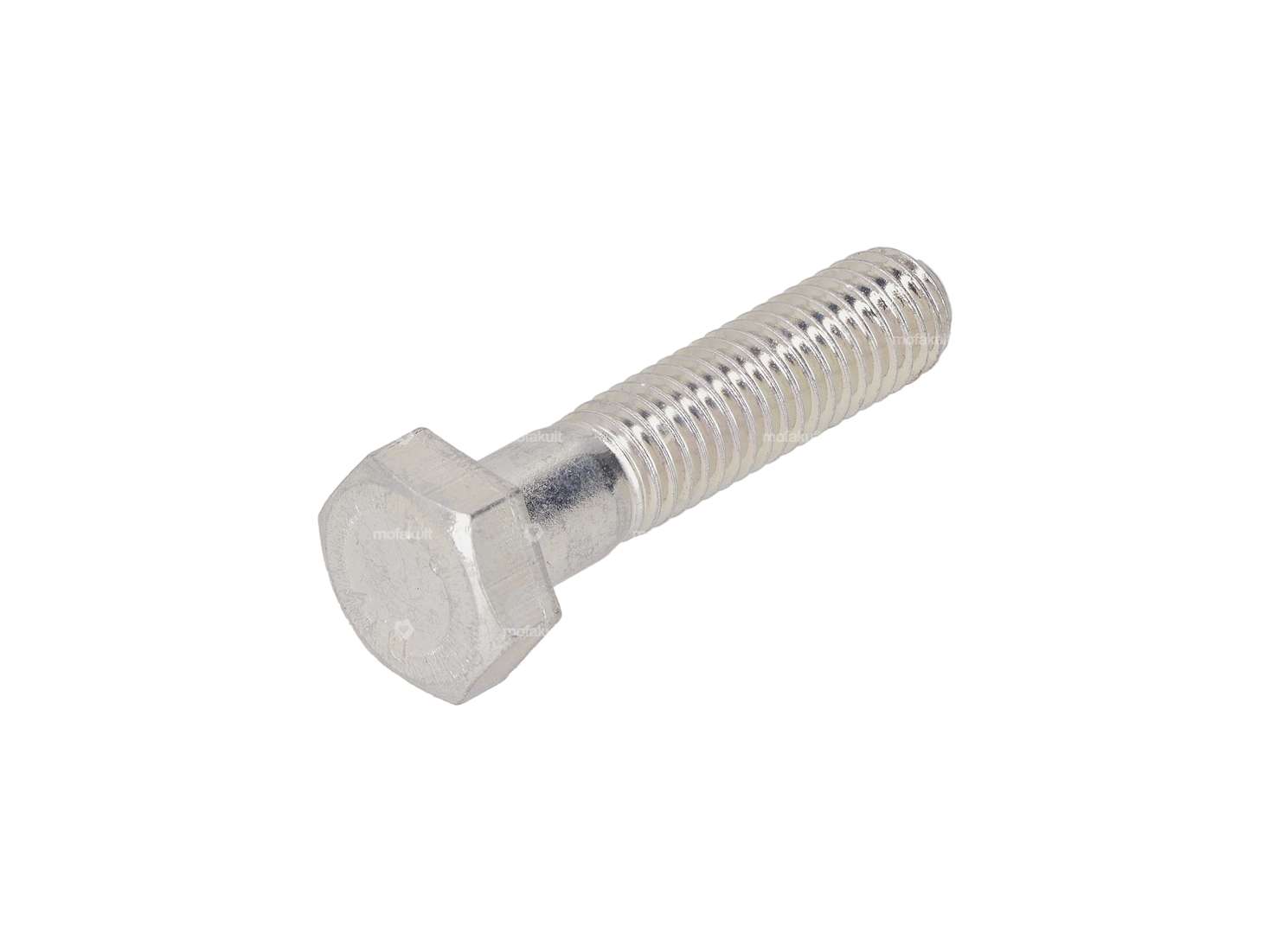 Schraube M8x35 Sechskant Schaft verzinkt Carousel Image 1
