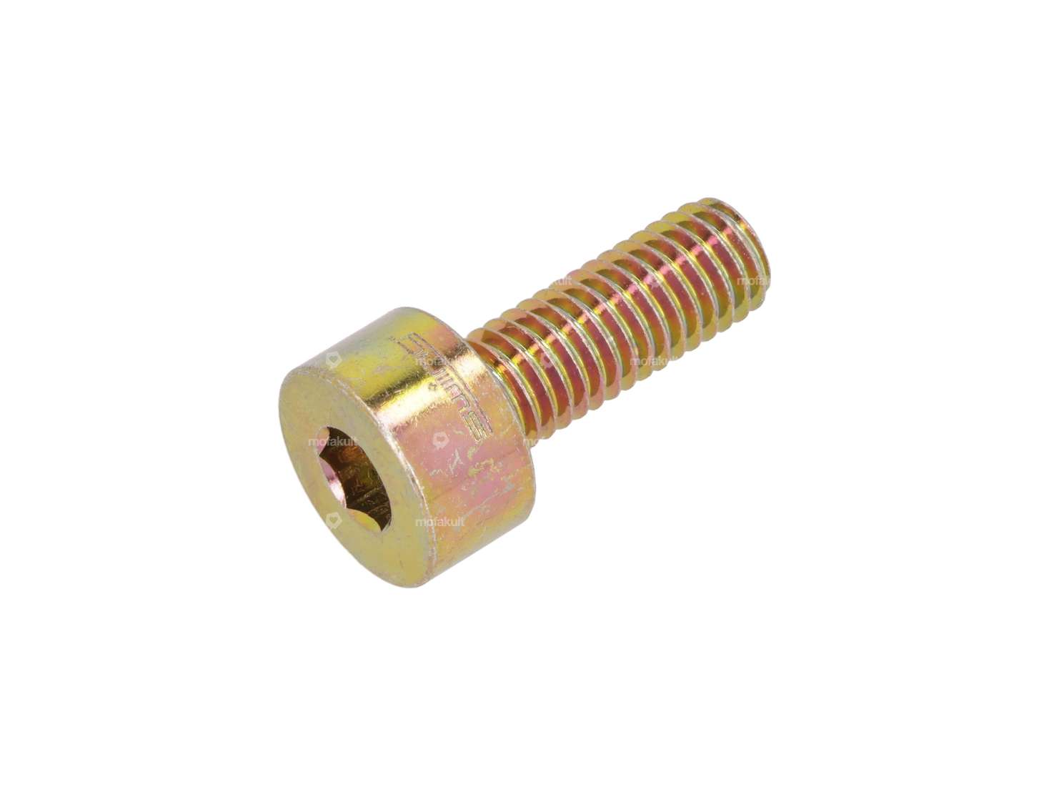 swiing® revival screw M8x22 cylinder head cast hub yellow galvanized | Puch Carousel Image 1