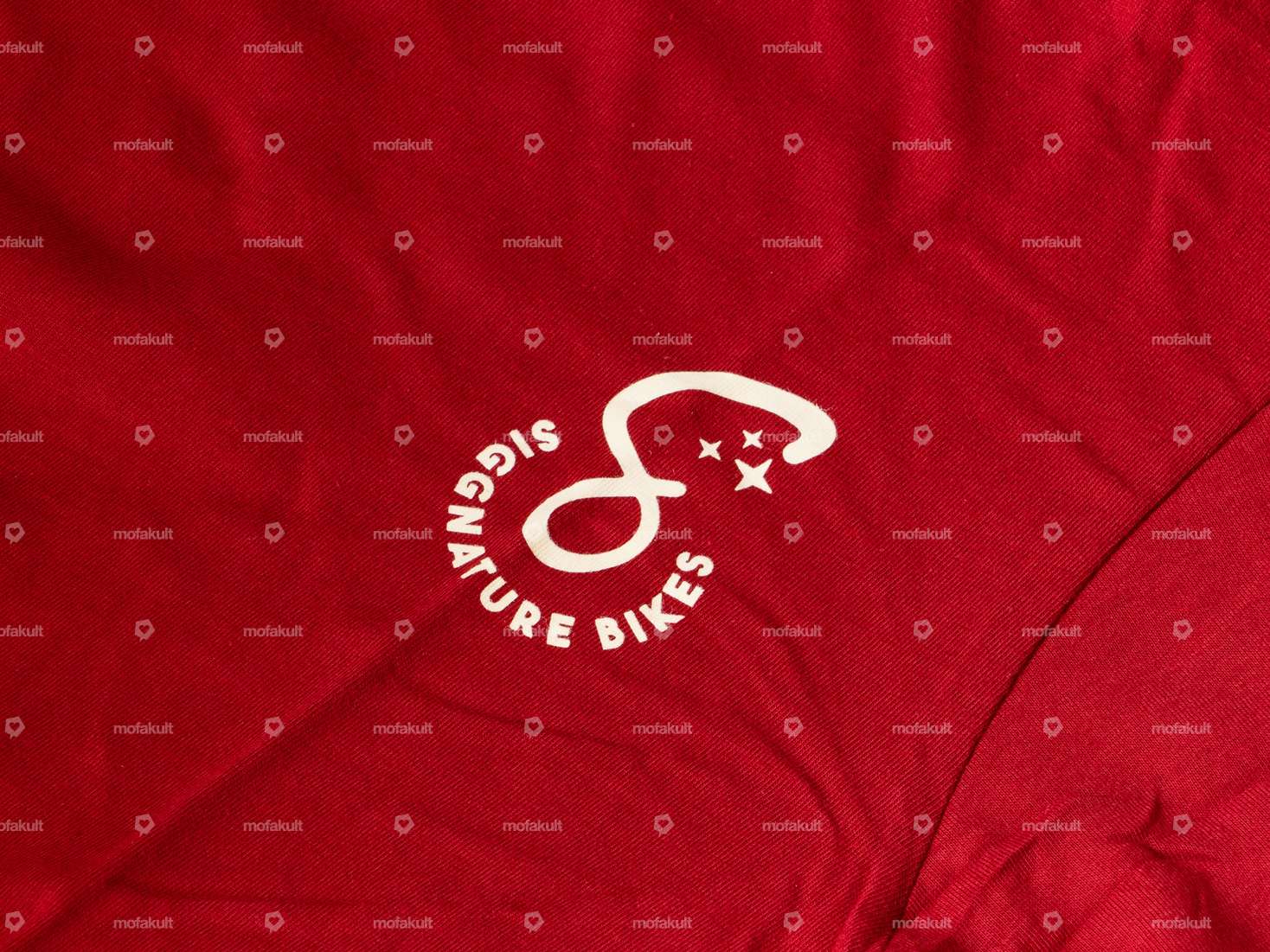 Siggnature T-Shirt «BASIGG» (XS - 2XL) rot Carousel Image 4