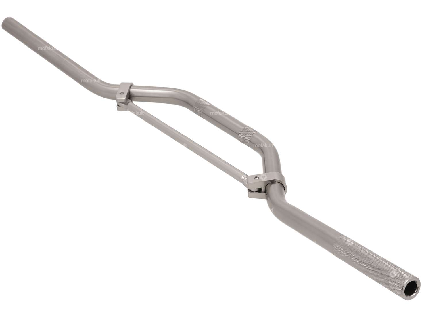 Tun'R Rennlenker Gabelplatte 11 cm Aluminium Titan-Look Carousel Image 2