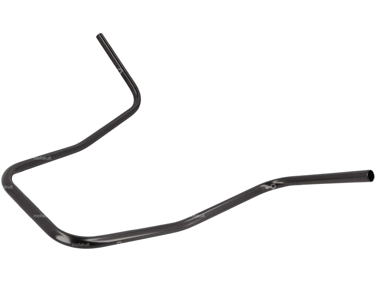 Handlebar fork plate 46 cm curved black Carousel Image 2