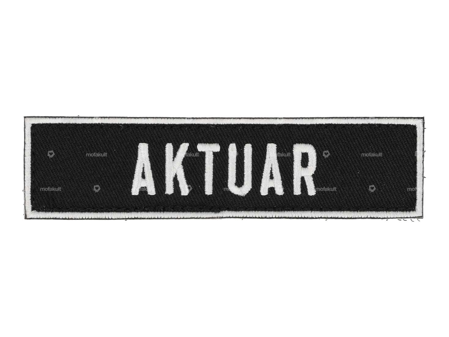 mk-Merch Klettt-Patch «AKTUAR» 100 x 25 mm Carousel Image 1