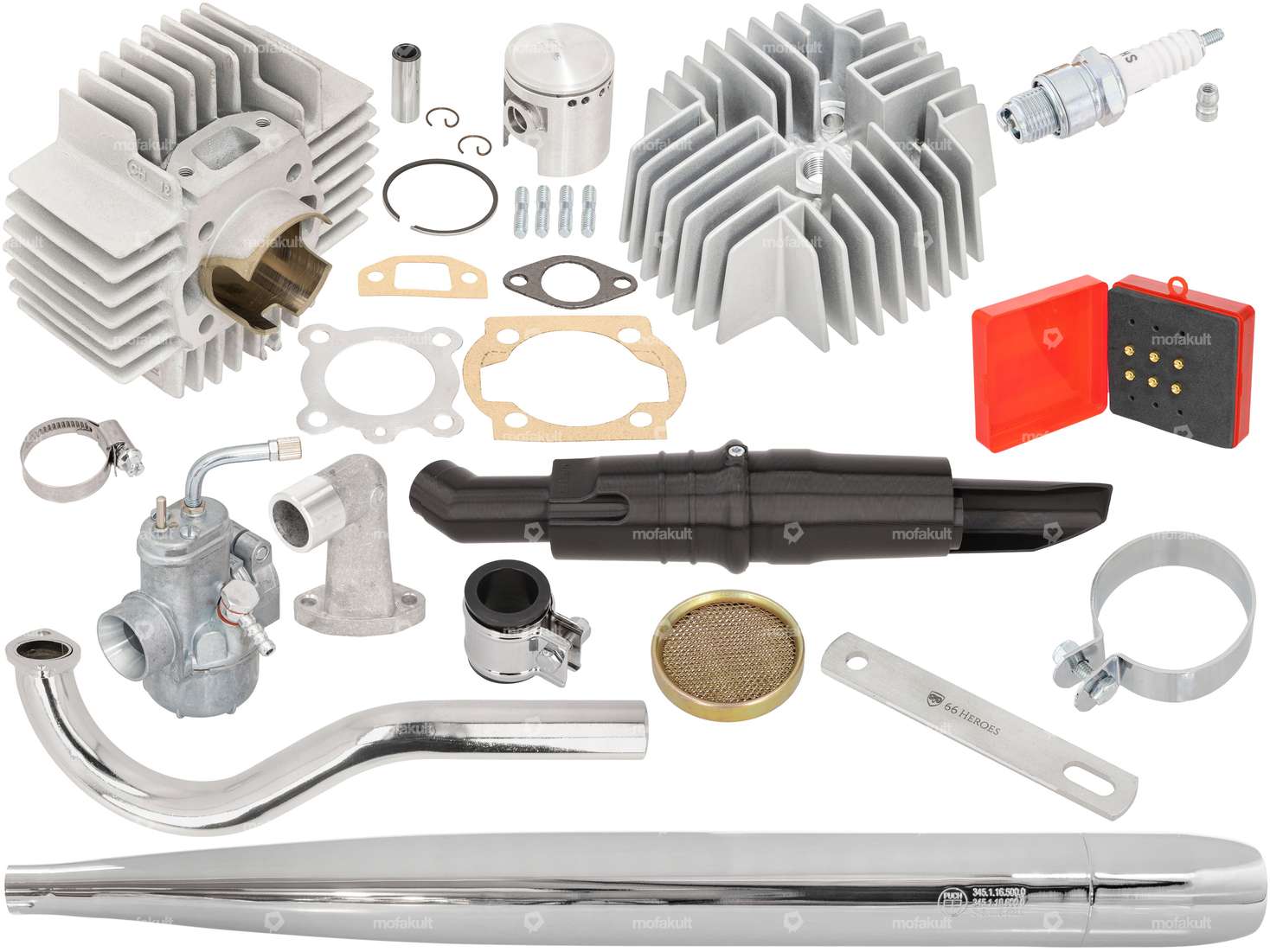 swiing® ingenious 45 mm Tuning-Set (17 mm SRF Vergaser) | Puch Z50 Carousel Image 1