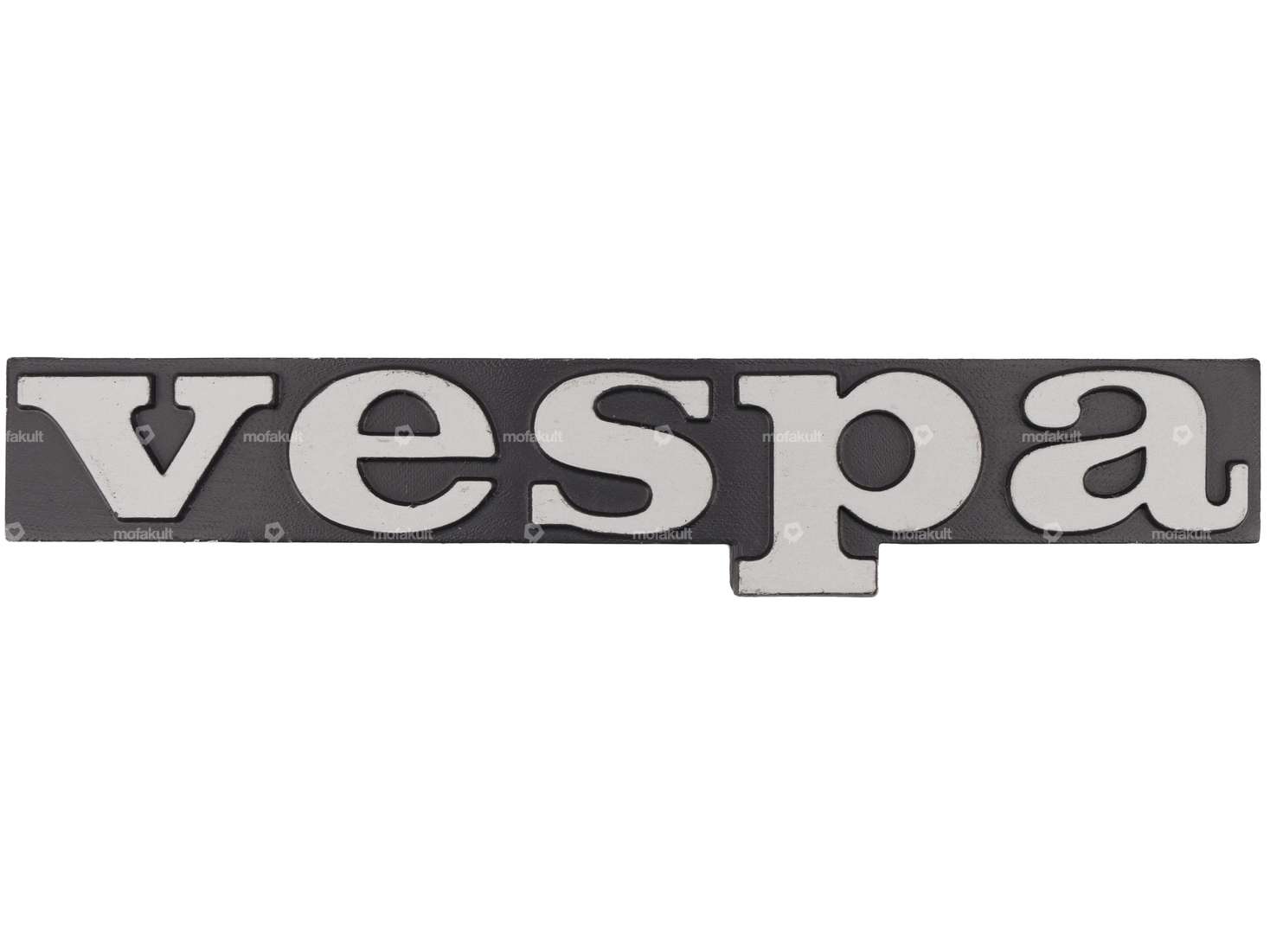 CIF Emblem Beinschild «vespa» Aluminium | Vespa PX, T5 Carousel Image 1