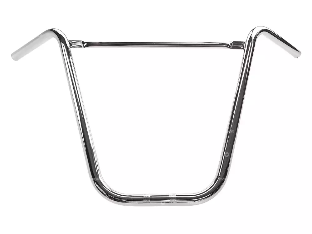 Burly Clubman Bar, Cafe Racer Lenker 1", Chrom, Für Harley