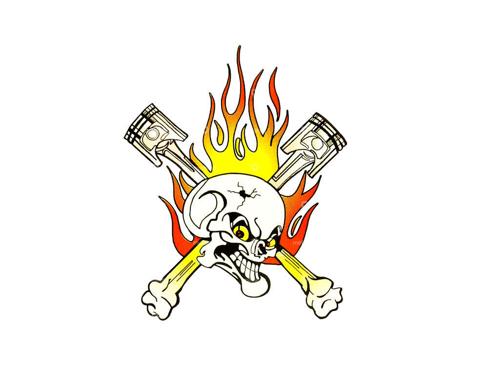 Totenkopf - Kolben Kleber Carousel Image 1