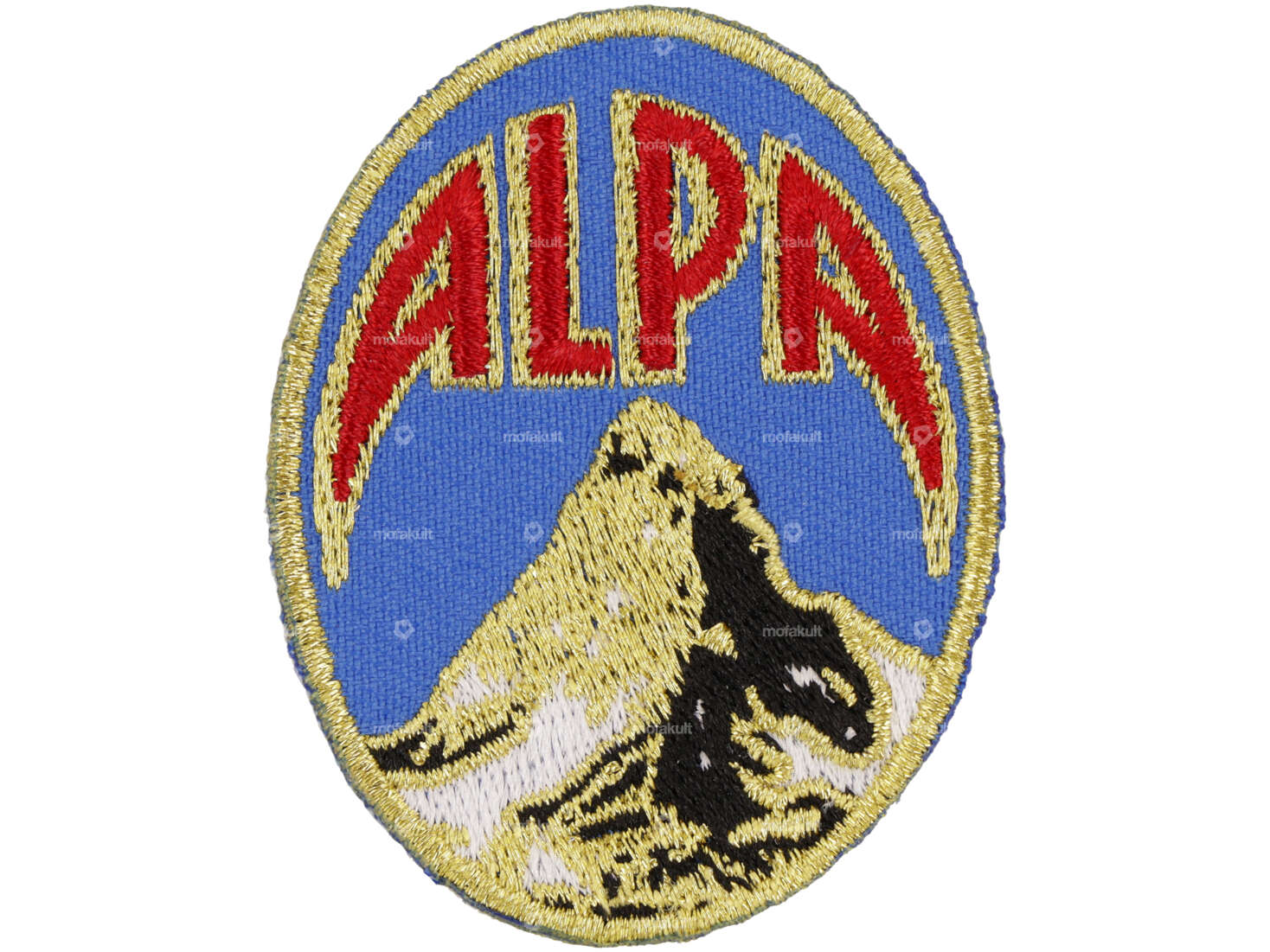 mk-Merch Aufnäher «Alpa» 47 x 60 mm Carousel Image 1