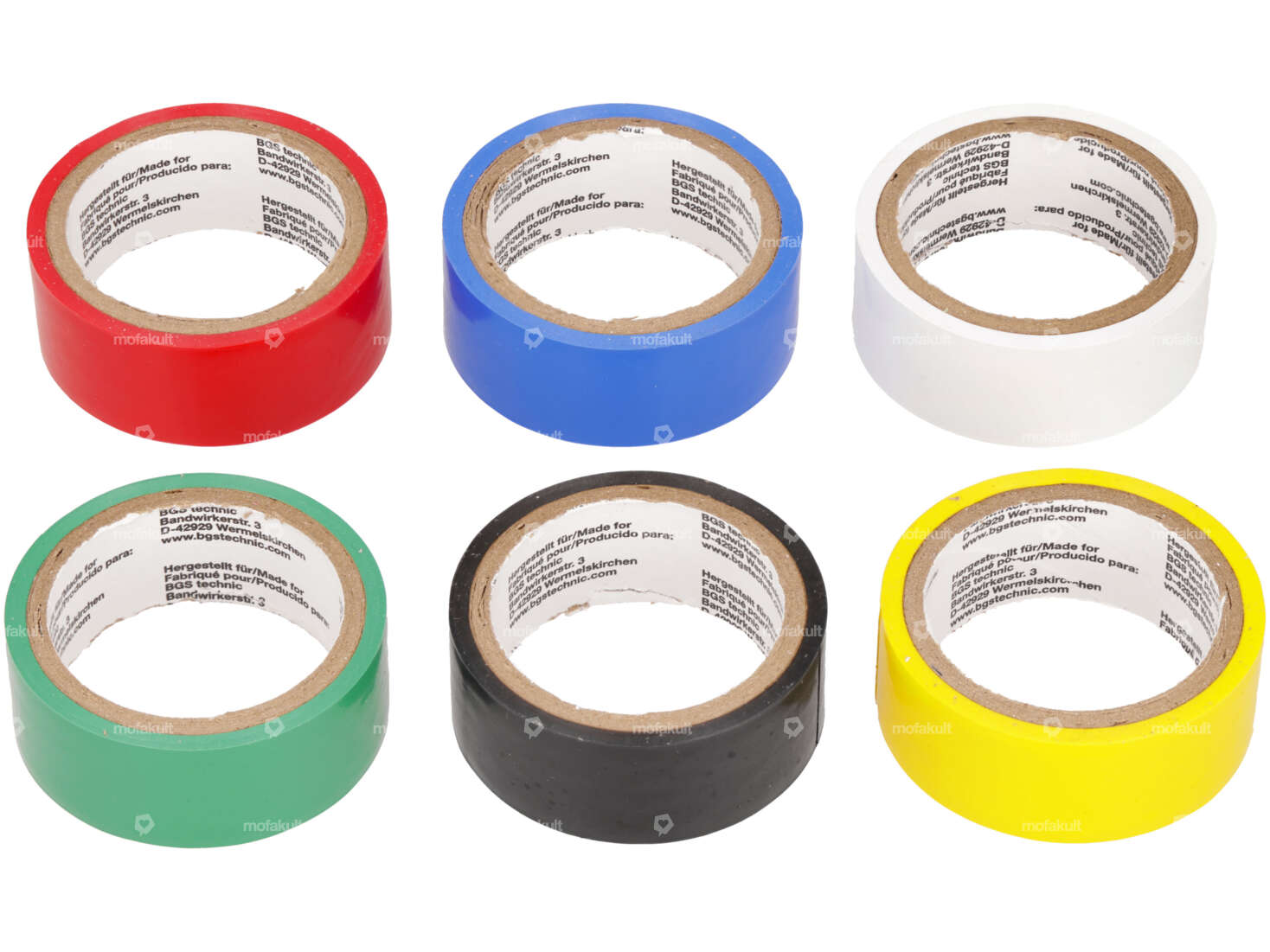 BGS insulating tape set 6 pcs. Carousel Image 1