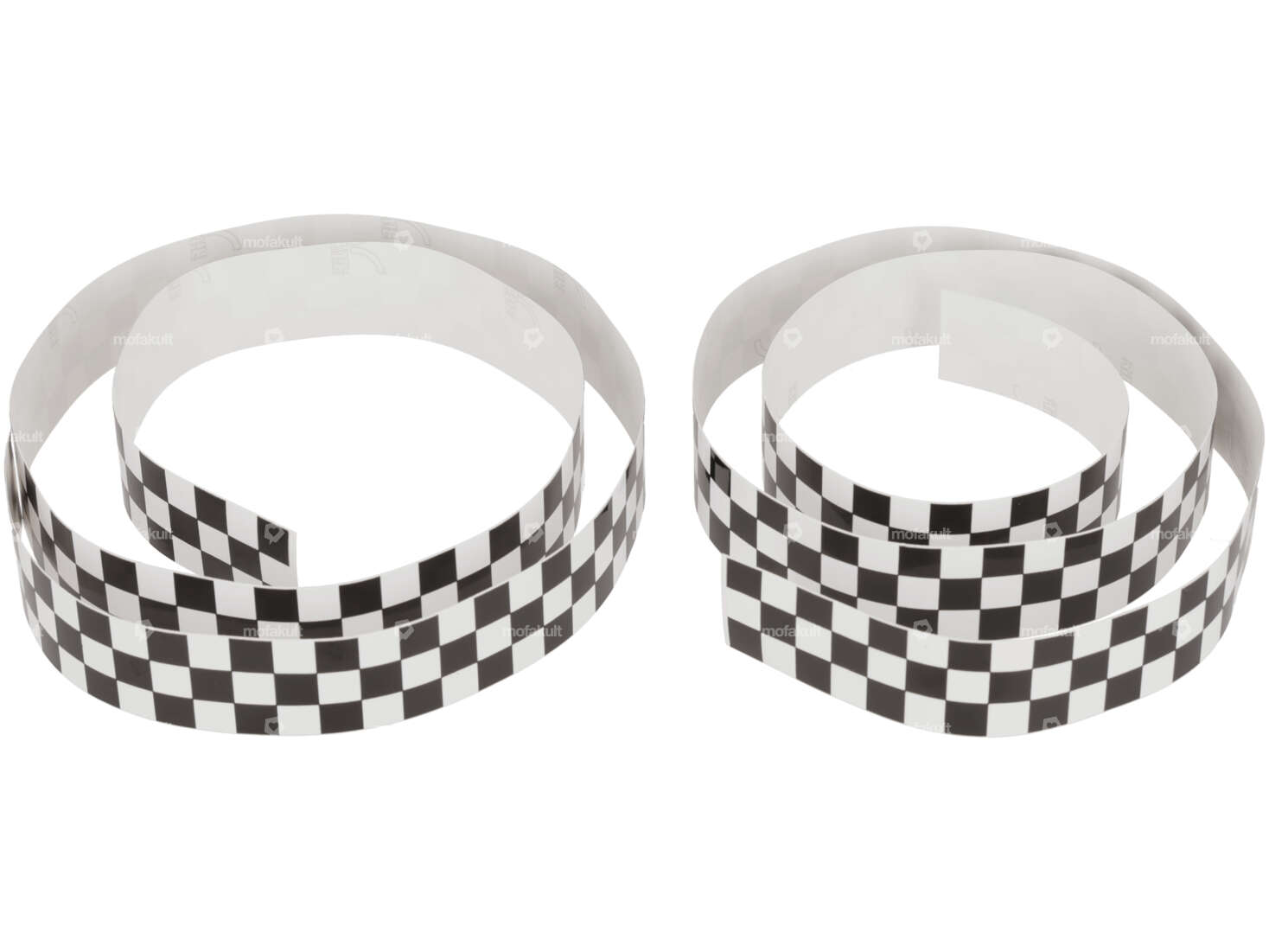 Zielflagge Streifen 3 x 100 cm (2 Stk.) Carousel Image 1