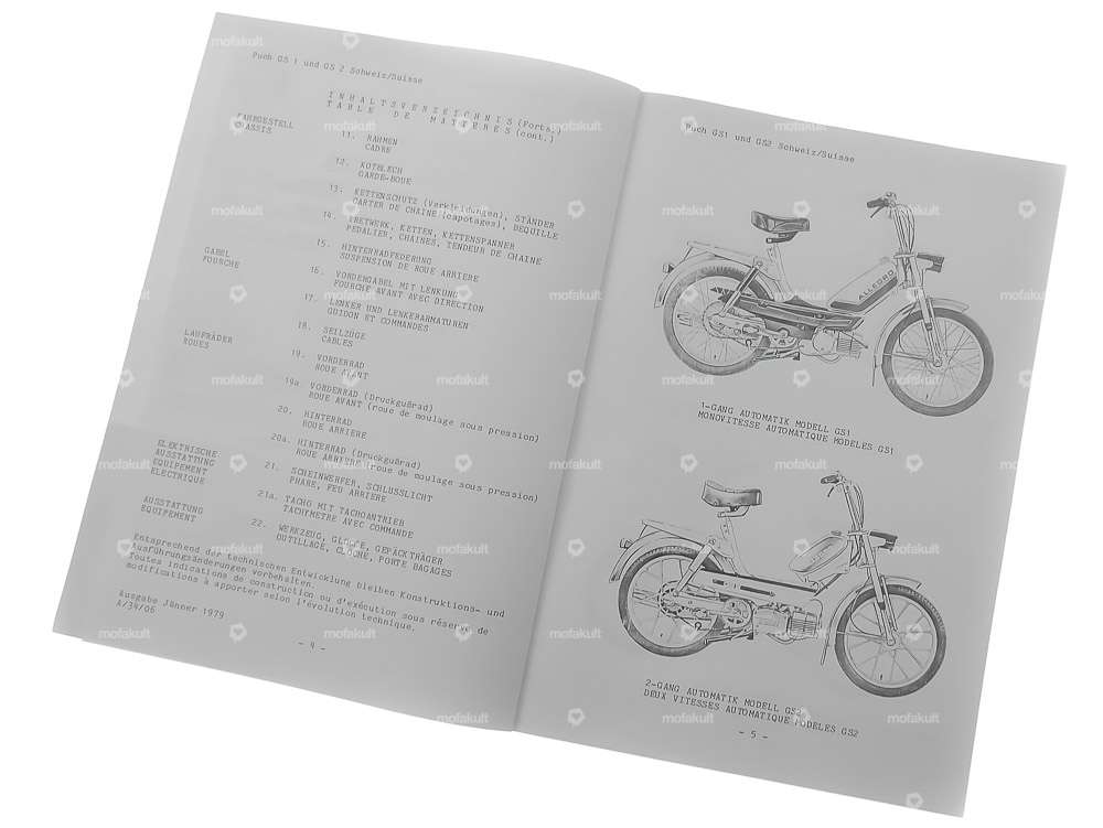 Ersatzteilkatalog | Puch Allegro GS1, GS2, GS2G Carousel Image 3