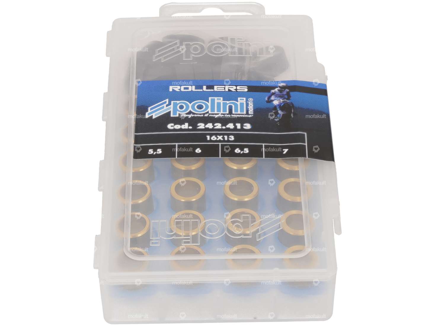 Polini 5.5 - 7 g vario weight set Ø 16 x 13 mm Carousel Image 2