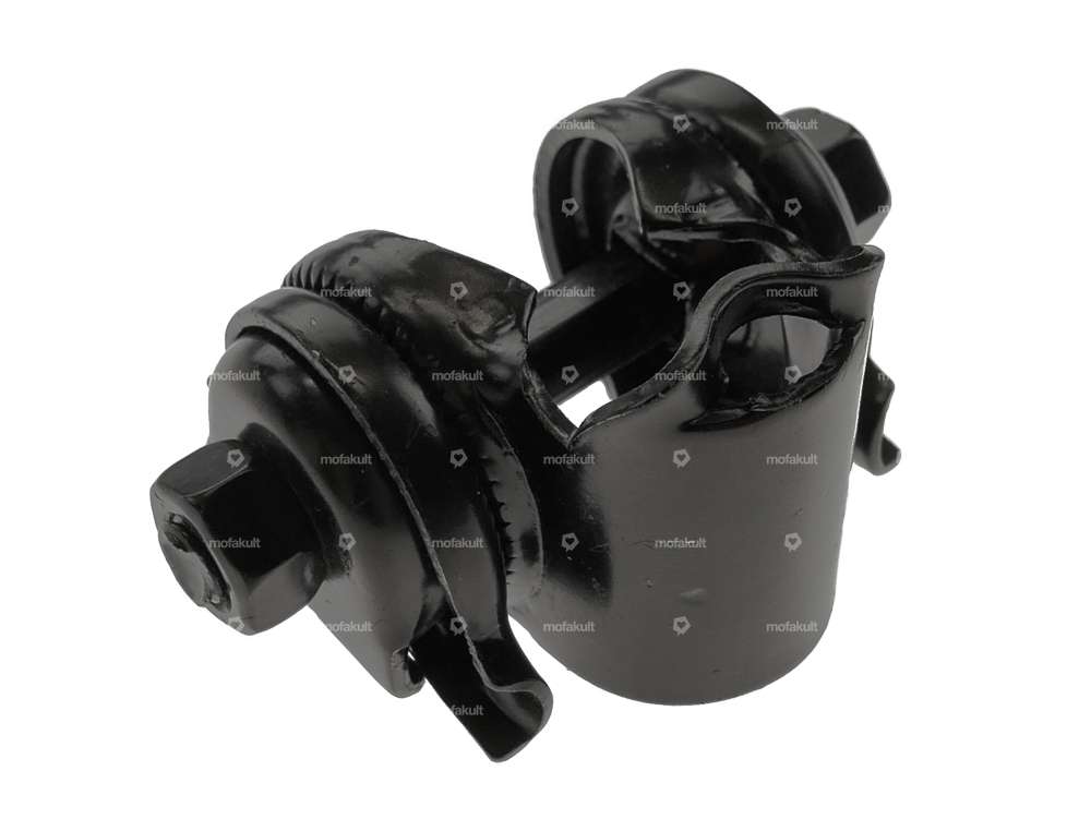 Saddle clamp (for round guide rails) black Carousel Image 2