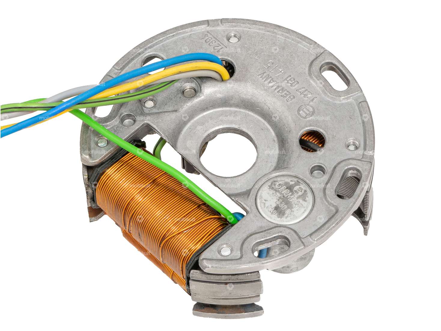 BOSCH ignition plate (external ignition coil) additional light coils 6V 22-5/10W NOS Carousel Image 2